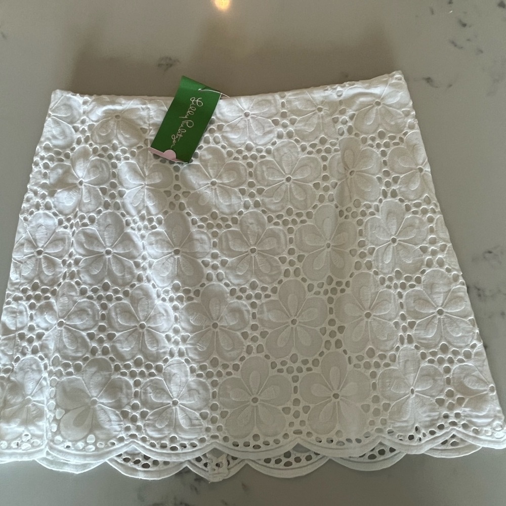 Lilly Pulitzer Resort White Tate Skirt